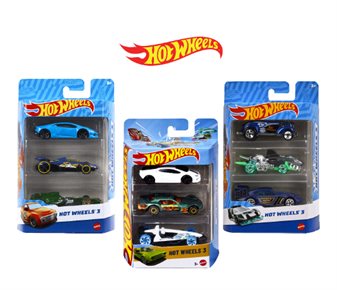 Hotwheels Üçlü Arabalar