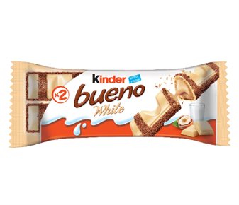 Kinder Bueno Fındık Kremalı Beyaz Çikolatalı Gofret