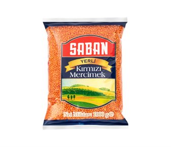 Saban Yerli Kırmızı Mercimek