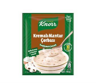 Knorr Kremalı Mantar Çorbası