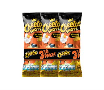 Cheetos Shots Mısır Çerezi Süt Mısırı Aromalı 3x14 g