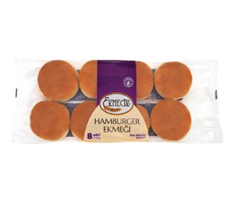 Ekmecik Hamburger Ekmeği 8x54 g