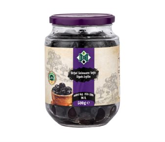 İnci Siyah Zeytin 231-290 adet/kg 500 g