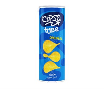 Cipso Tube Patates Cipsi Sade 160 g